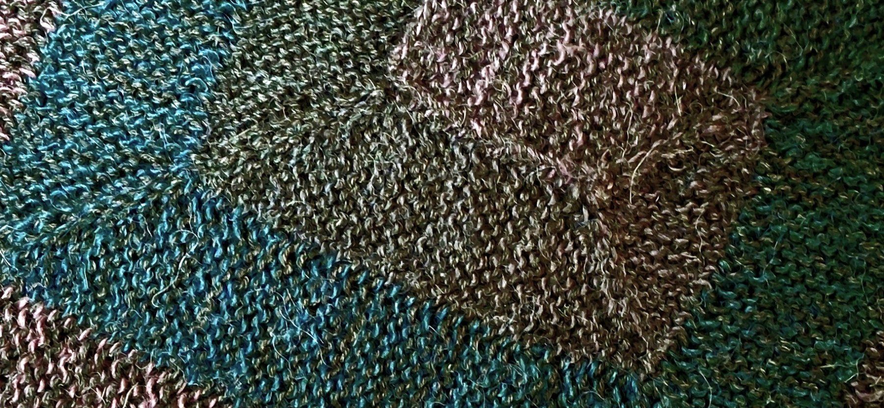 Coperte: Kniedecke handgestrickt   NEU – Nuovo (secondo la descrizione) da Langenthal venduto da Handstrick 7