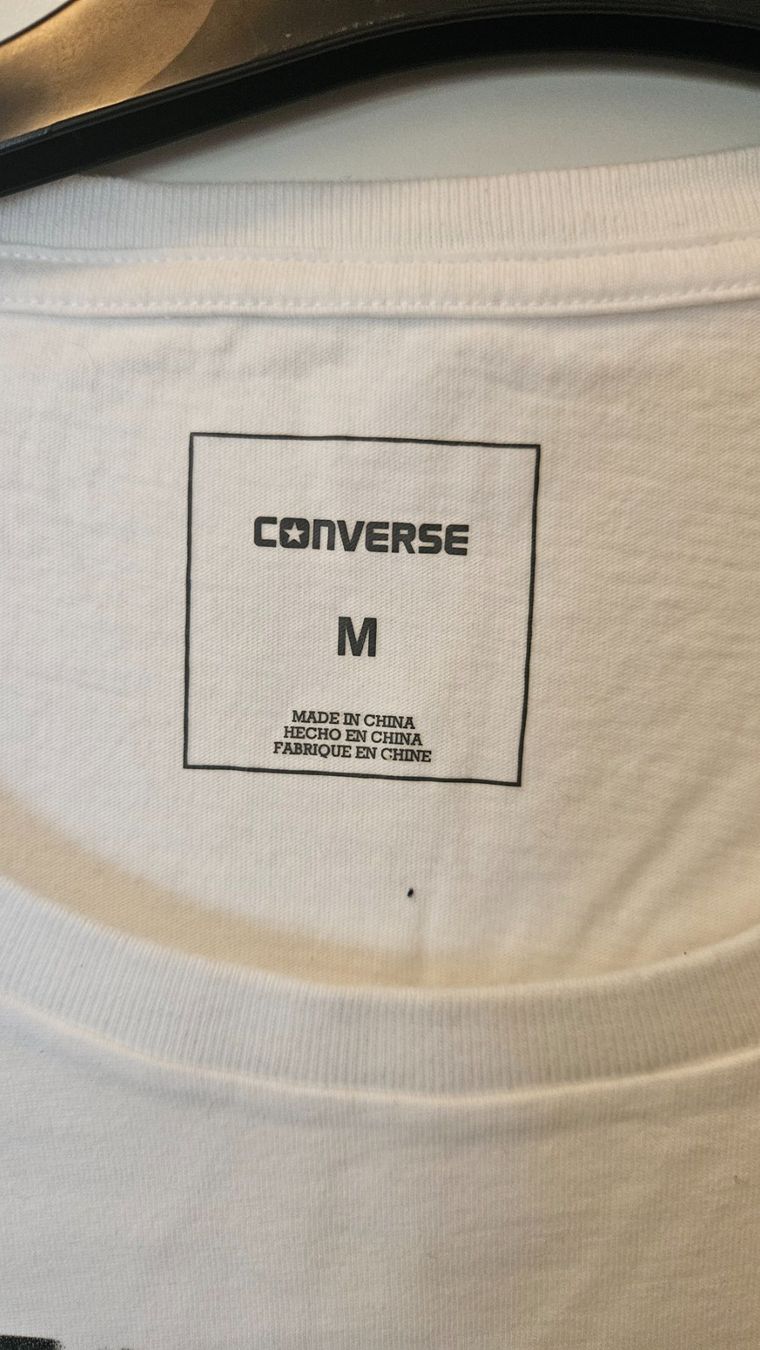 Converse T-shirts: T-shirt Converse tg.M cotone – D'occasion à Melano par H-Sara 1