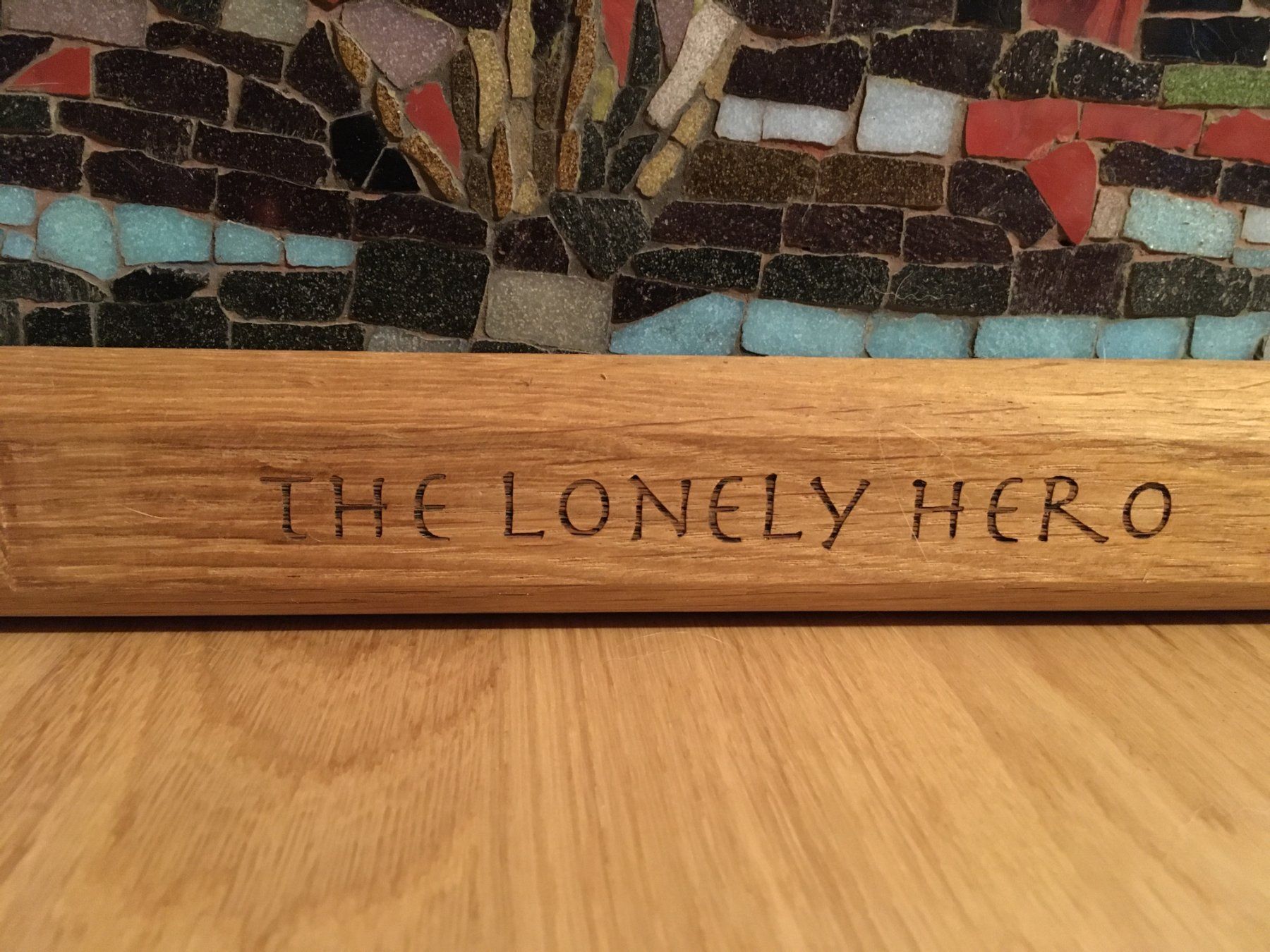 Dipinti: Einzigartiges Mosaik "The Lonely Hero" – Usato da Berneck venduto da danilo5561 1