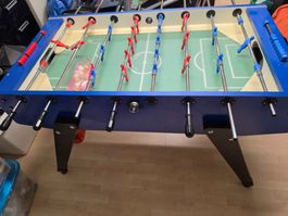 Tischfussballtisch Garlando Soccer Table blau gebraucht