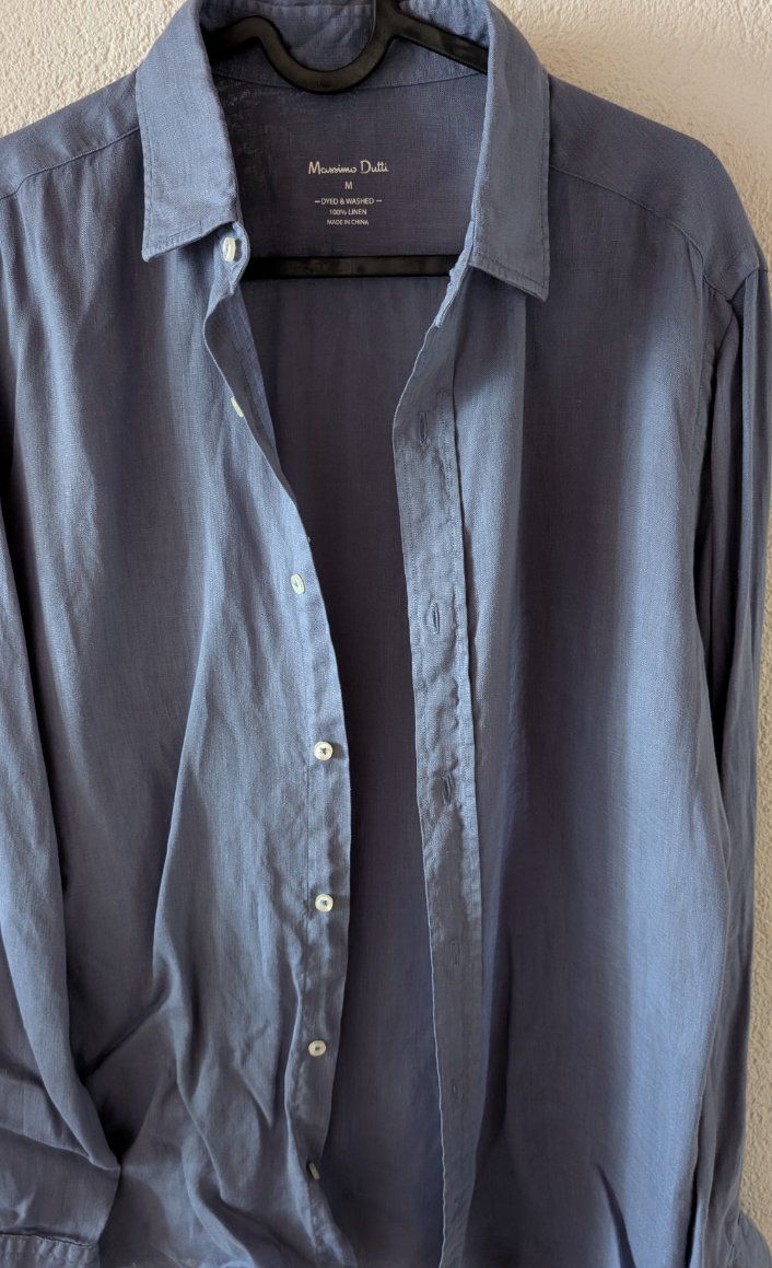 Massimo Dutti Camicie: Edles Leinenhemd von Massimo Dutti zu verkaufen. – Usato da Meilen venduto da ste006