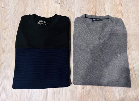 2x Pullover Genetic Apparel (neu) und Nautica, Gr. M