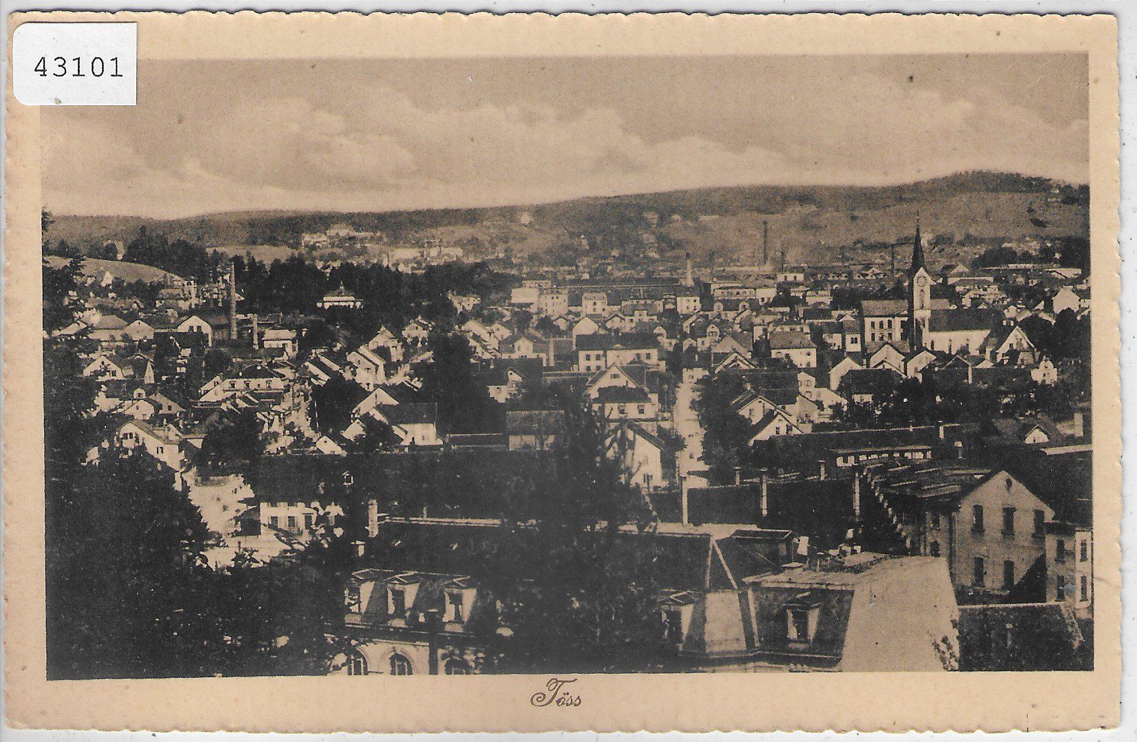 Cartes postales: Töss - Generalansicht – D'occasion à Ettingen par Kartenplanet
