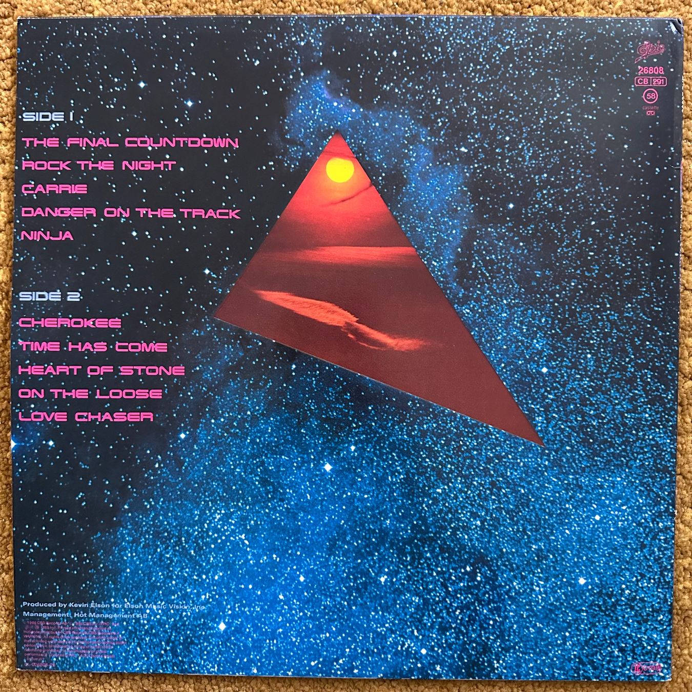 Dischi in vinile: LP - Europe - The Final Countdown – Usato da Breganzona venduto da Onairda75 1