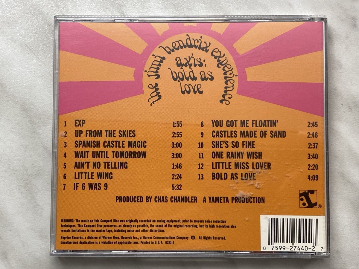CDs: The Jimi Hendrix Experience Axis: Bold as Love – Neu (gemäss Beschreibung) aus Aigle von St_anger 1