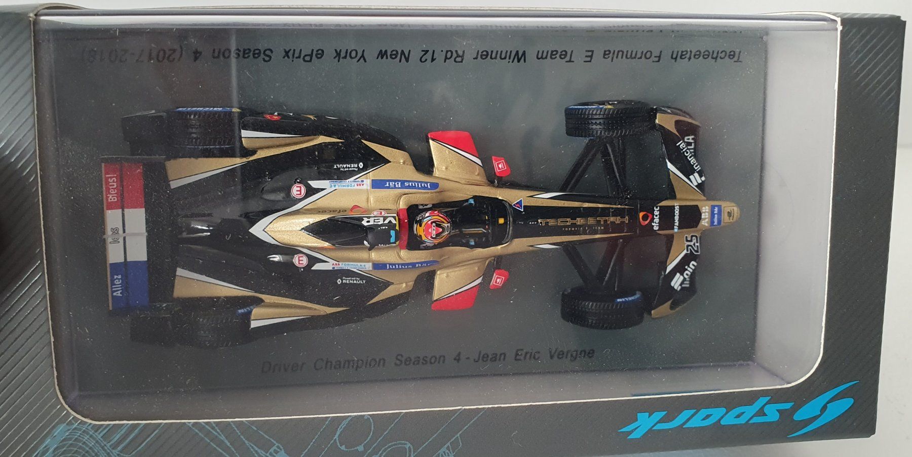 Spark Modellautos: Techeetah Formule E saison 4 Vergne Spark 1/43 – Neu (gemäss Beschreibung) aus St-Barthélemy VD von titeuf5 1