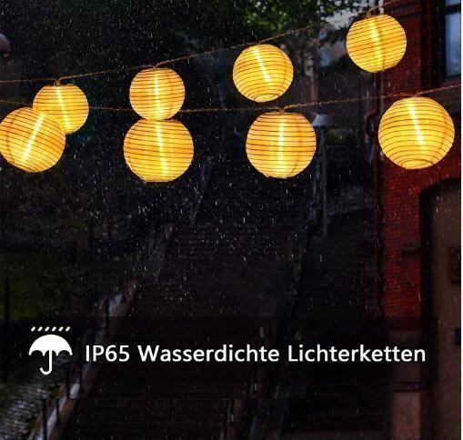 Lampes: 30 intelligente LED Laternen wasserdicht – Neuf (Voir description) à Thun par nuonuoshop 1