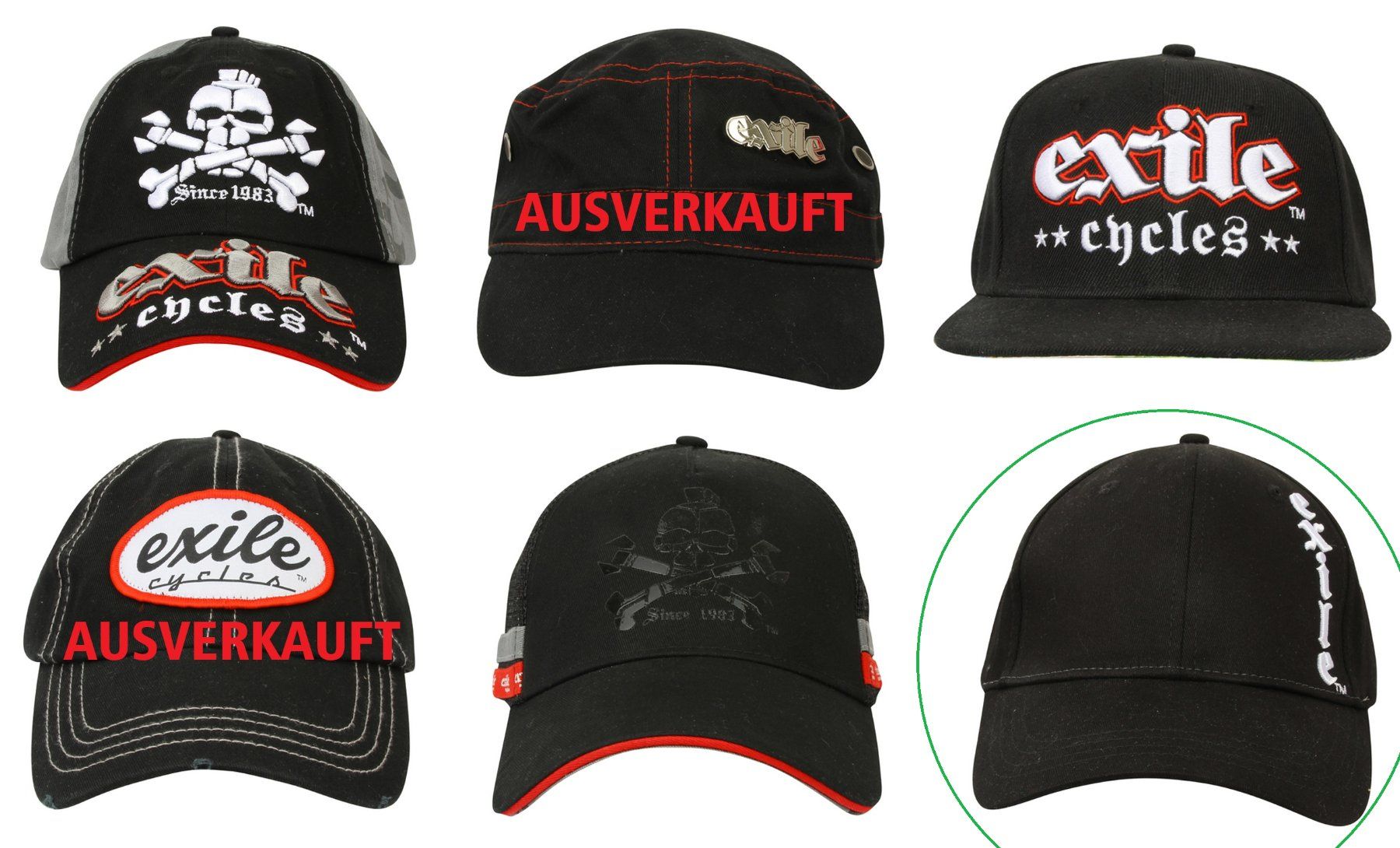 Copricapi, berretti & cappellini: Original Exile Army Cap – Nuovo e nell'imballaggio originale da Horgen venduto da Ga123