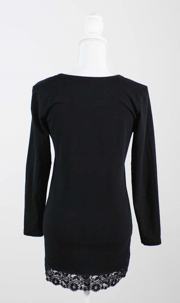 Deerberg T-shirt: Deerberg Langarmshirt mit Spitzen Gr. M – Usato da Belp venduto da caramel-secondhand 3