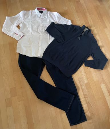 Kleiderpaket 3-teilig/Jeans - Pullover - Hemd/Gr. 52 (L)TOP!