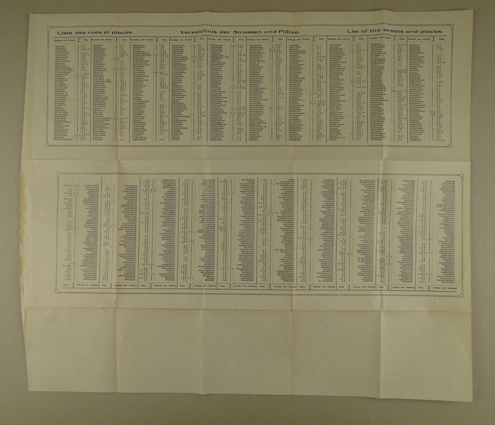 Cartine & Atlanti: STADTPLAN ZÜRICH 1914 – Usato da Grüningen venduto da Kartensammler 5