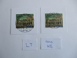 Voll Letztagsstempel der Poststelle 4554 Etziken