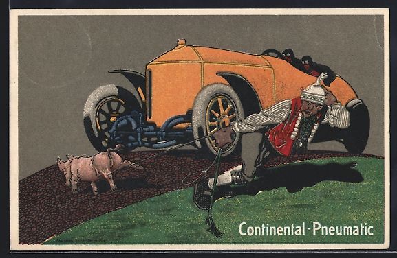 Cartoline postali: Hannover, Continental Caoutchouc- und Gu – Usato da Berlin venduto da bartko-reher