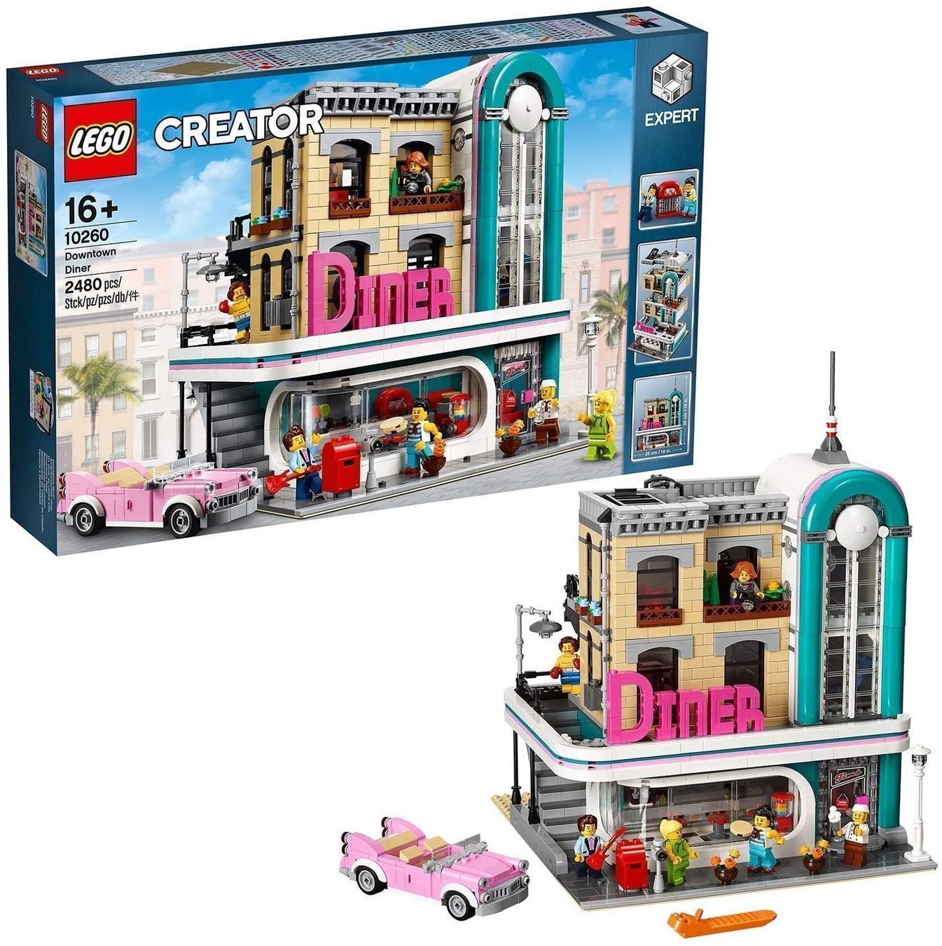 Lego Kit di costruzioni: Lego Creator 10260 American Dinner – Nuovo e nell'imballaggio originale da Klingnau venduto da Darenn1