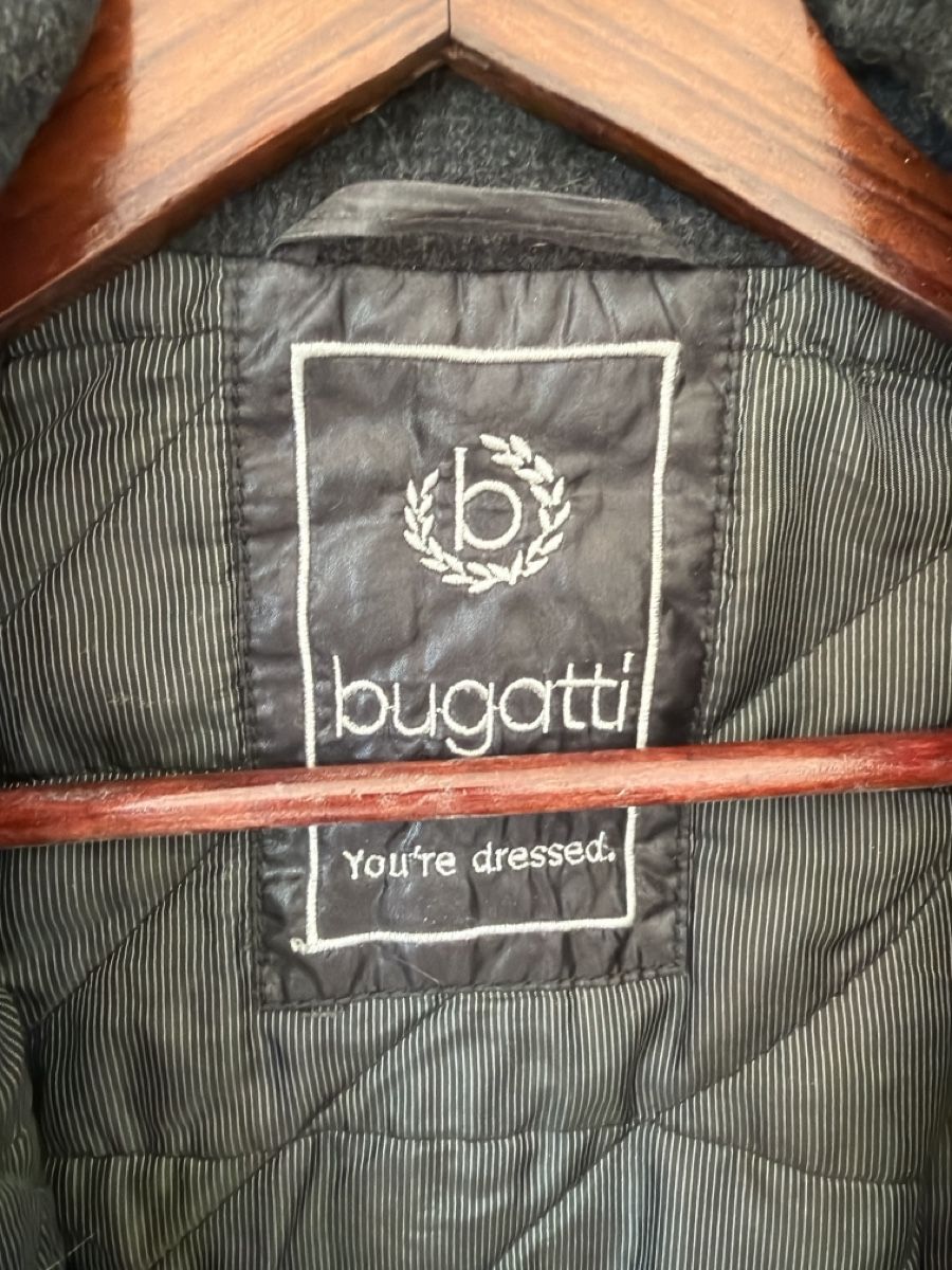 Bugatti Cappotti: Bugatti Mantel Kariert Grau Groesse 50  – Usato da Wetzikon ZH venduto da philippe_22 3