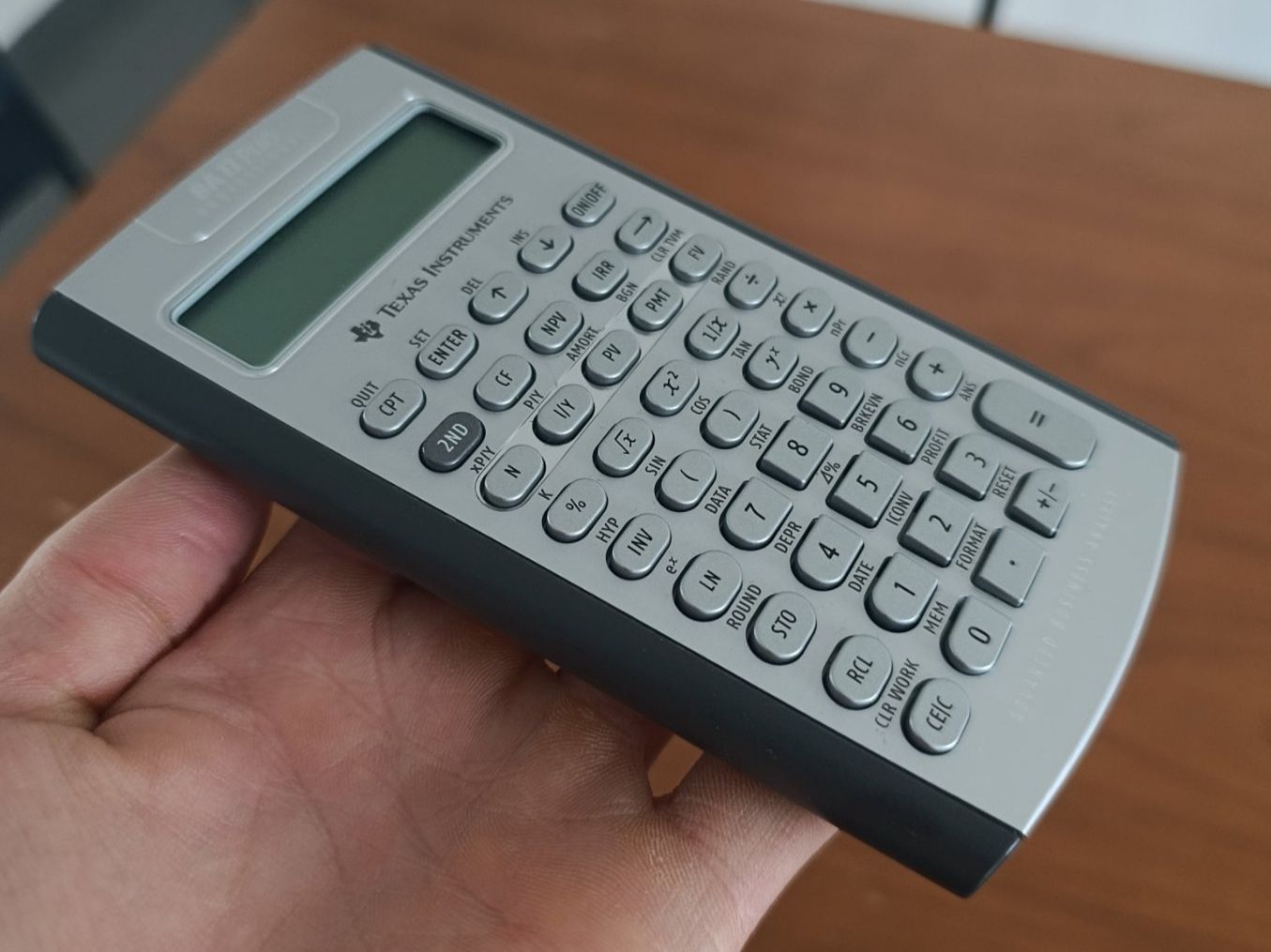 Texas Instruments Calcolatrici tascabili: Texas Instruments BA2 Plus Taschenrechner – Usato da Wil SG venduto da Donaldus 1
