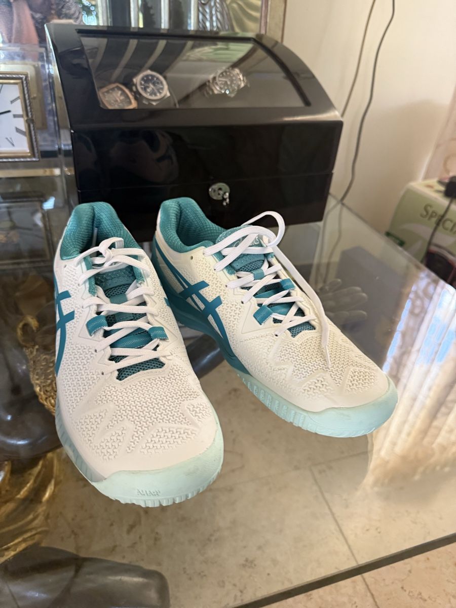 Scarpe da uomo: Asics Hardcourt Trnnisschuhe – Nuovo (secondo la descrizione) da Balsthal venduto da ArtOfTennis 2