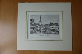 Jules Scheyli - Goldach 140/250 - im PP  30 x 36 cm