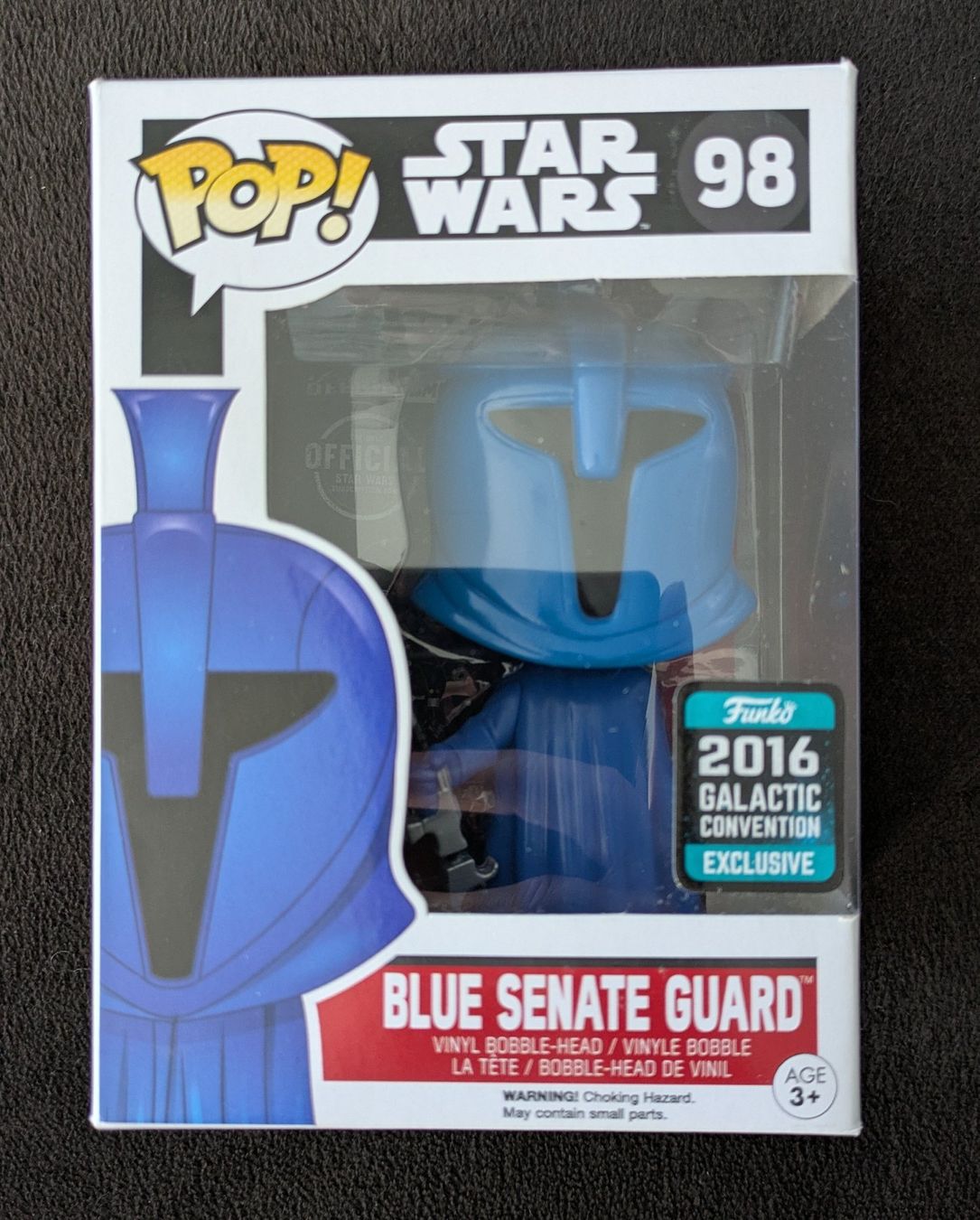 Funko Statuette: Funko Pop! Star Wars - Blue Senate Guard #98 – Nuovo (secondo la descrizione) da Obfelden venduto da RCO85