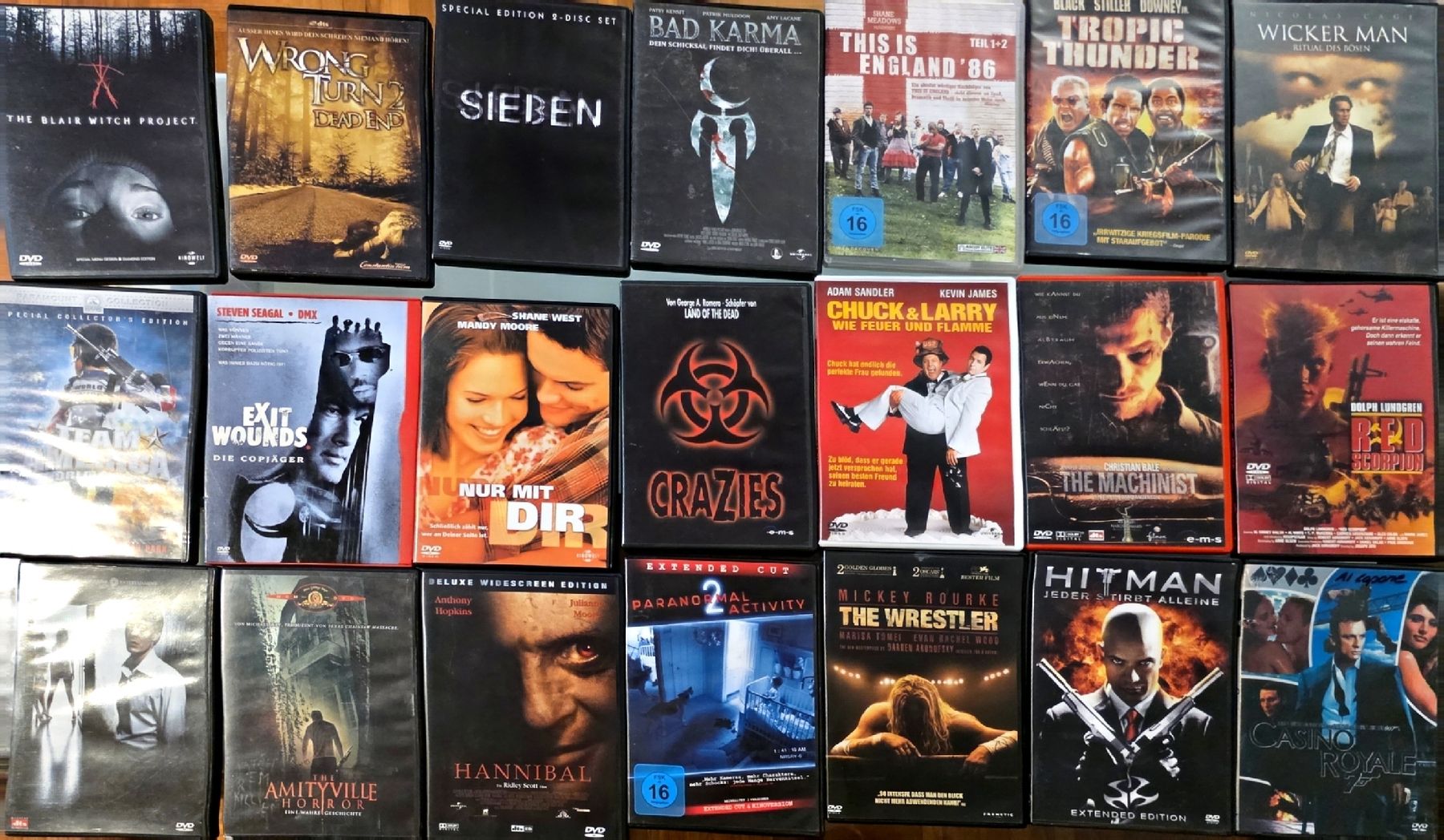 Tutti i DVDs: DVD-sammlung, 132 DVD-konvolut – Usato da St. Gallen venduto da chrisbenoit01 3
