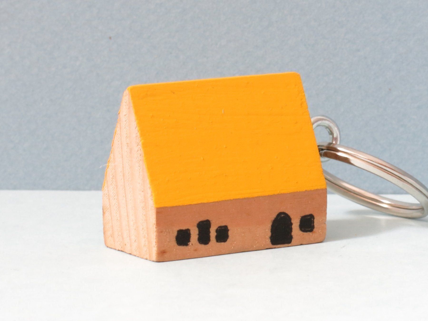 Portachiavi: Porte-clé maison en bois – Usato da Neuchâtel venduto da heloisa 1