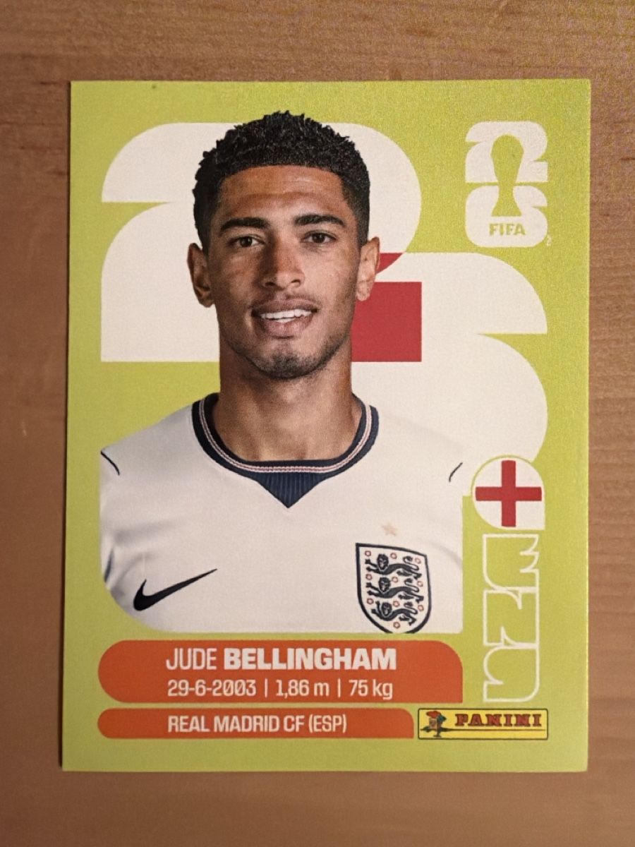 Panini Carte collezionabili: Panini Sticker World Cup 2026 - JUDE BELLINGHAM – Nuovo (secondo la descrizione) da Hombrechtikon venduto da sg8667