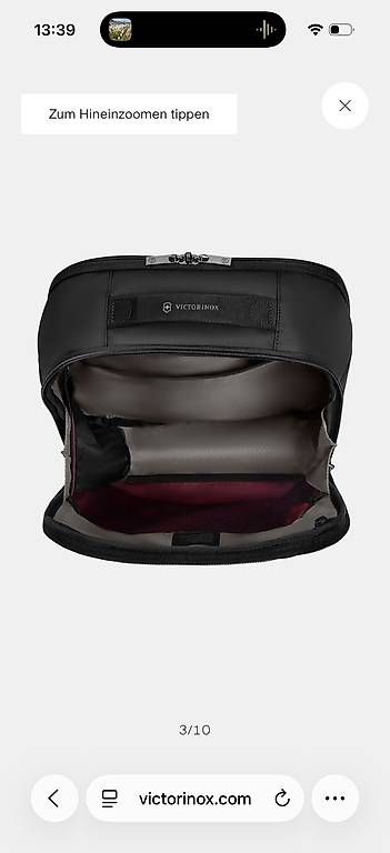 Zaini: Victorinox Rucksack Crosslight City Daypack – Usato da Stäfa venduto da InesBo 3