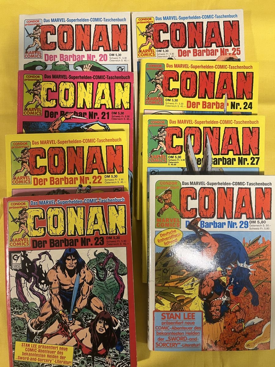 Fumetti: Marvel Conan Der Barbar Comic Taschenbuch Sammlung 12-40, 21 – Usato da Oberentfelden venduto da kar_sd97 2
