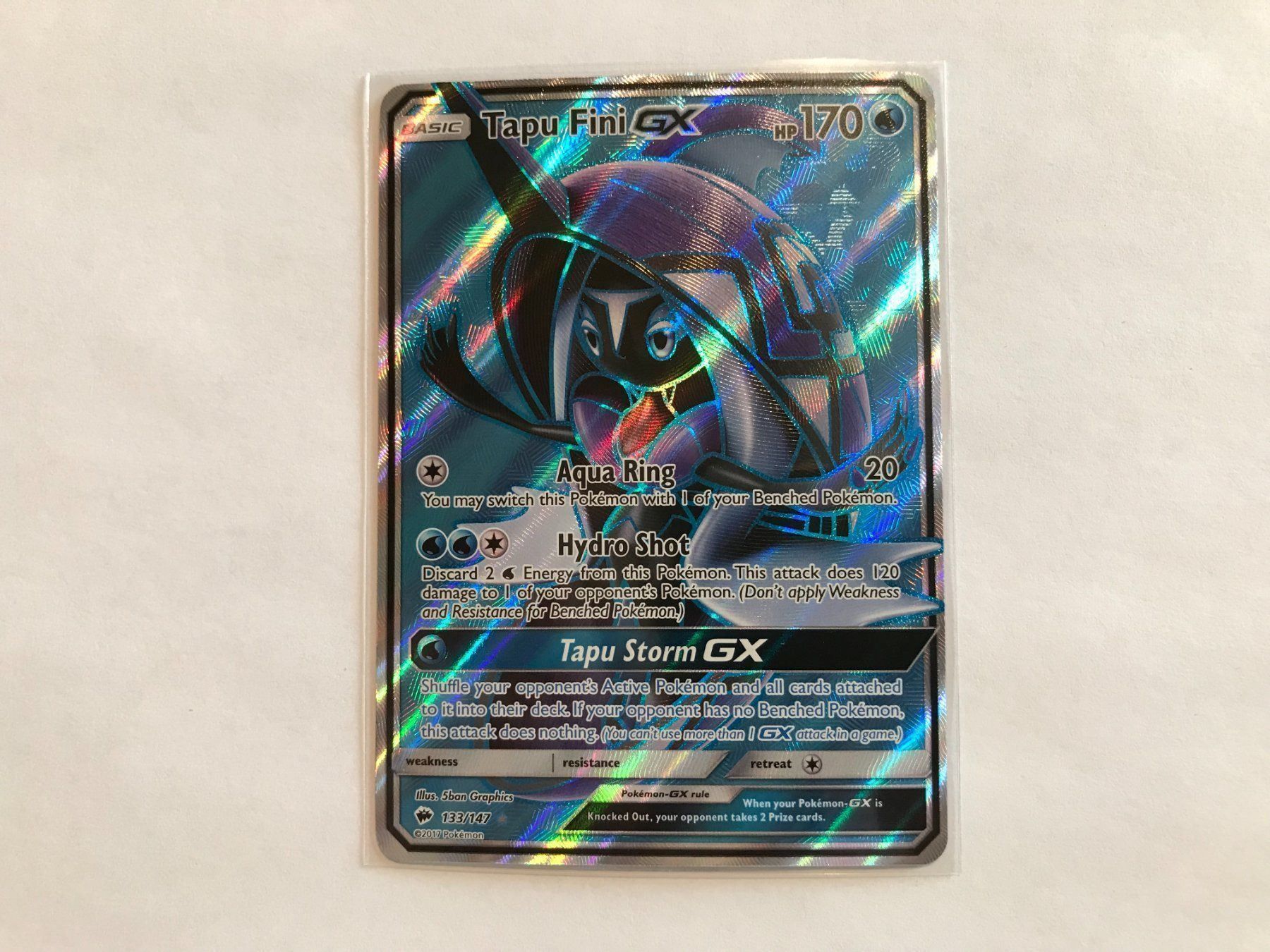Pokémon Sammelbilder & Trading cards: Tapu Fini GX Fullart EN – Gebraucht aus Hagendorn von Pokecollectorch