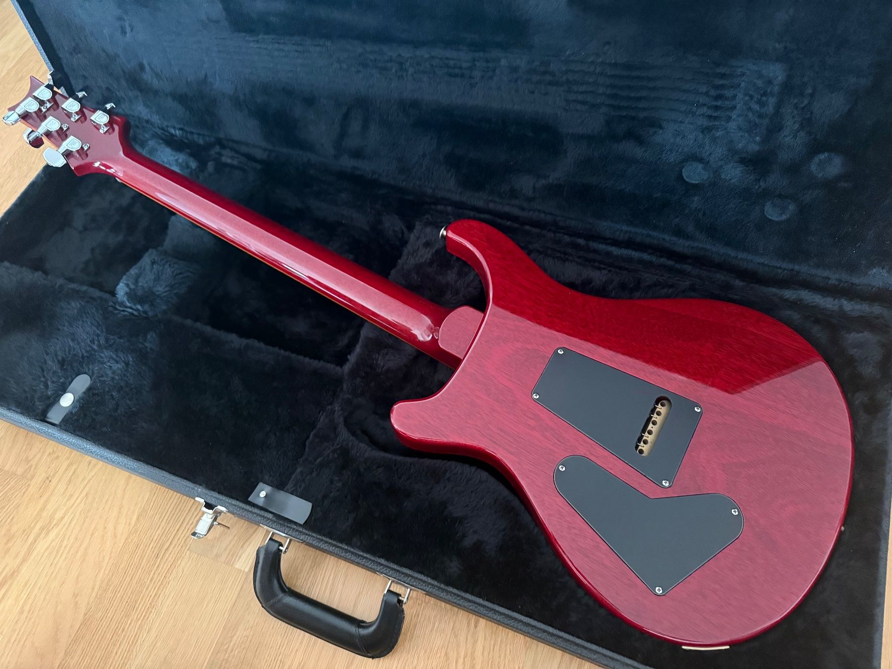 PRS Strumenti musicali: PRS Custom 24 10-top 1997 Scarlet Red (3.6kg) – Usato da Düdingen venduto da ChrisSpareShelf 6