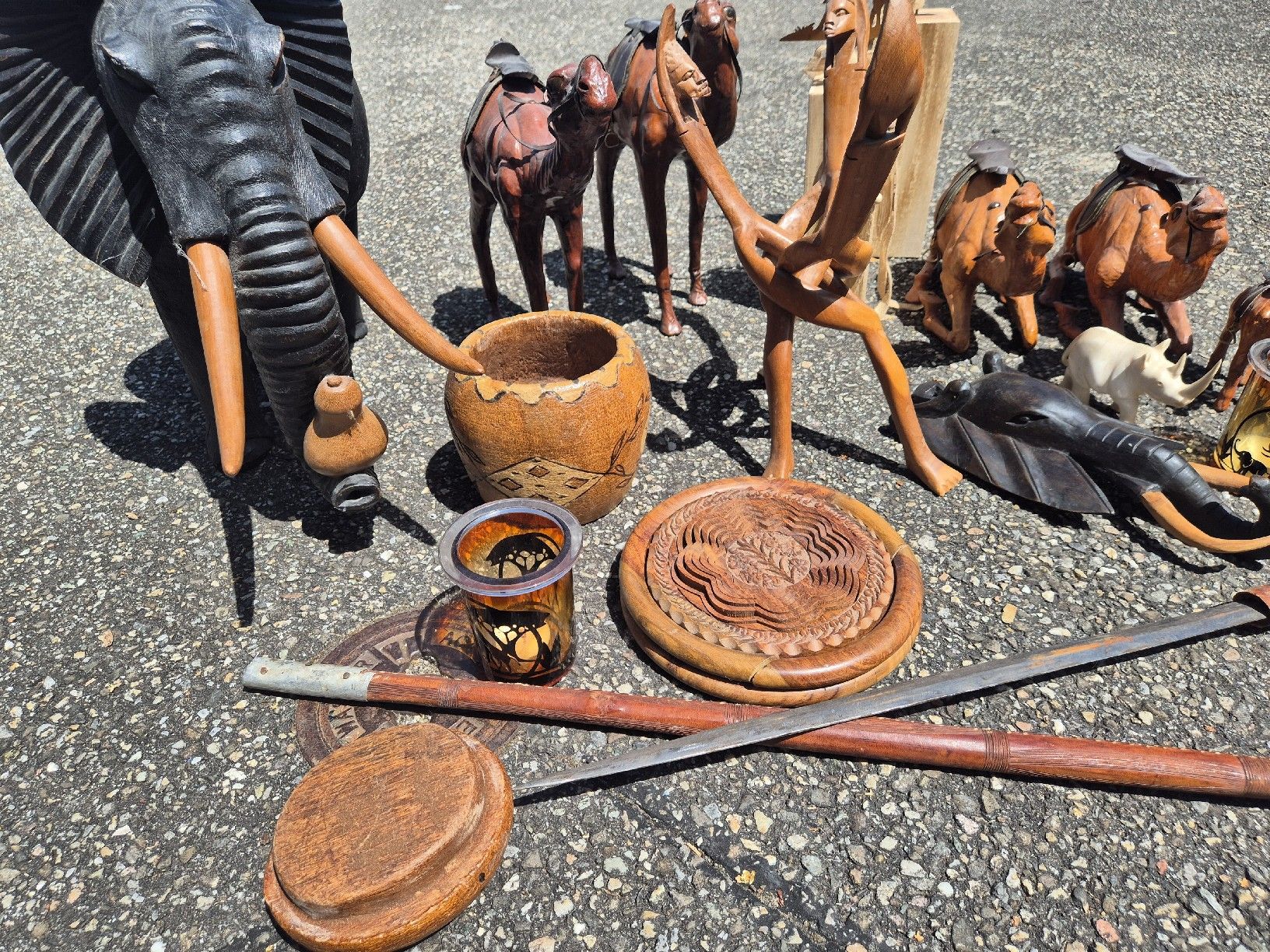 Tutte le decorazioni: Afrikanische Figuren Deko  – Usato da Wynau venduto da Bastel87 7