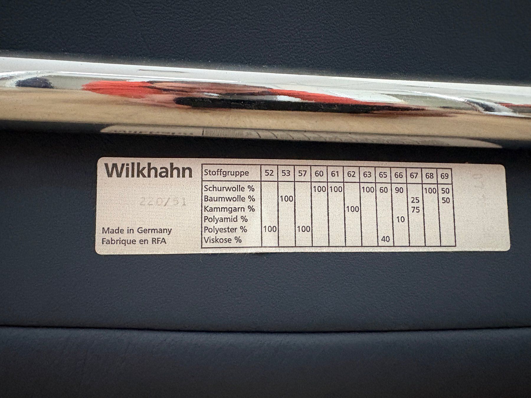 Wilkhahn Sedie: Wilkhahn Designstuhl, Freischwinger – Usato da Chur venduto da Kiwis 1