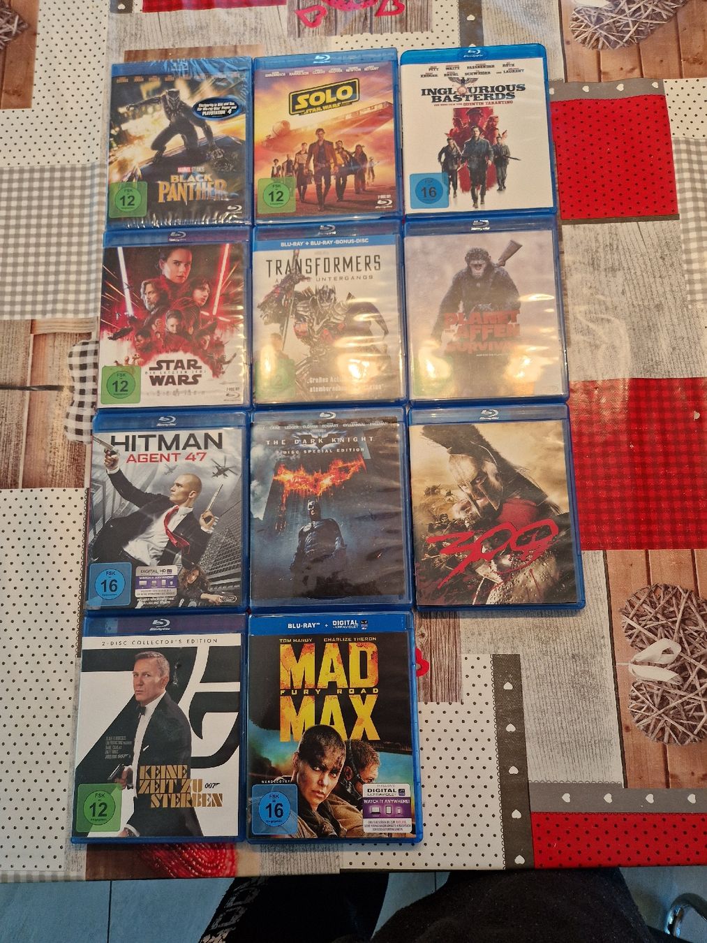 Tutti i DVDs: Actionfilme Blu Ray Sammlung Star Wars, Inglorious, Mad Max – Usato da Glis venduto da mic_2ht8