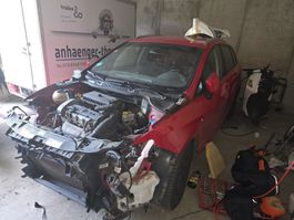 Seat Ibiza 1.4 Teileträger Unfallschaden Airbag ausgelöst