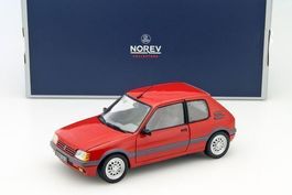 Peugeot 205 GTI 1.6 1983-1989 rot / grau      1:18 von NOREV