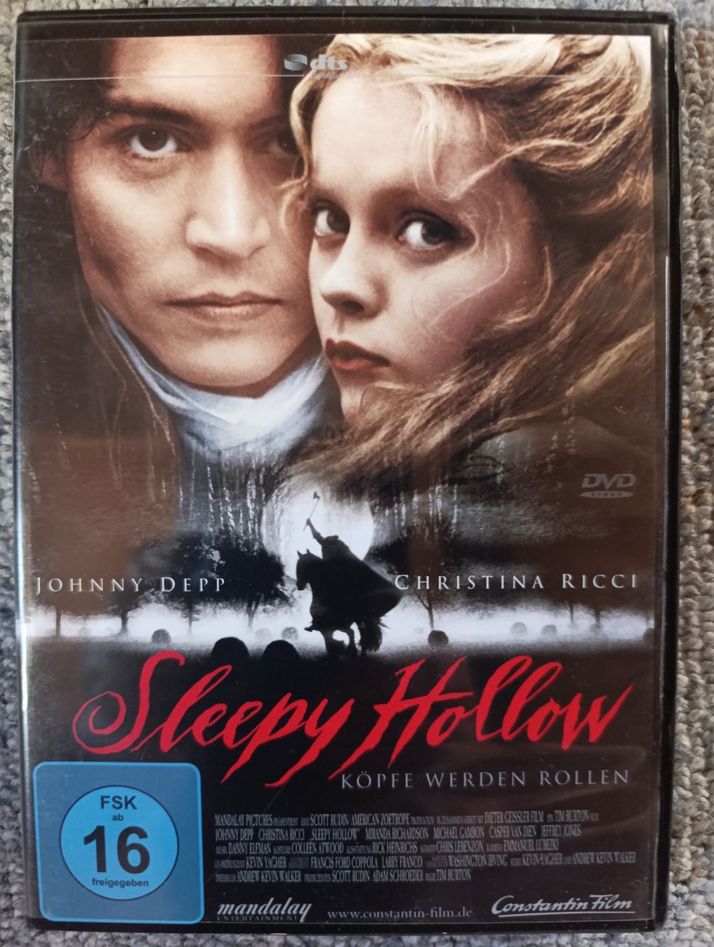 Tutti i DVDs: Sleepy Hollow – Usato da Fischenthal venduto da Widder71