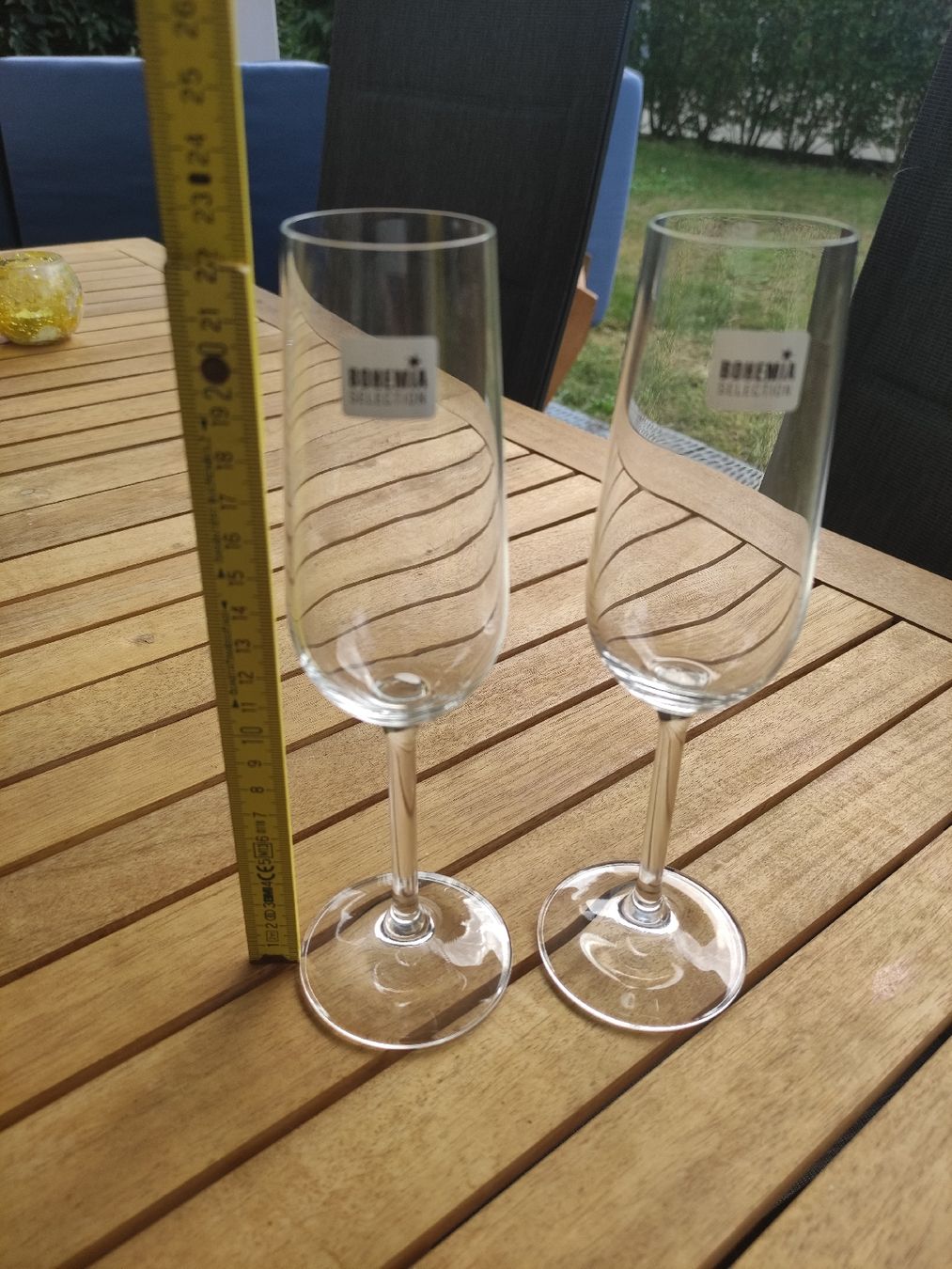 Gläser: 2 Champagnergläser – Neu (gemäss Beschreibung) aus Siebnen von Valora23 1