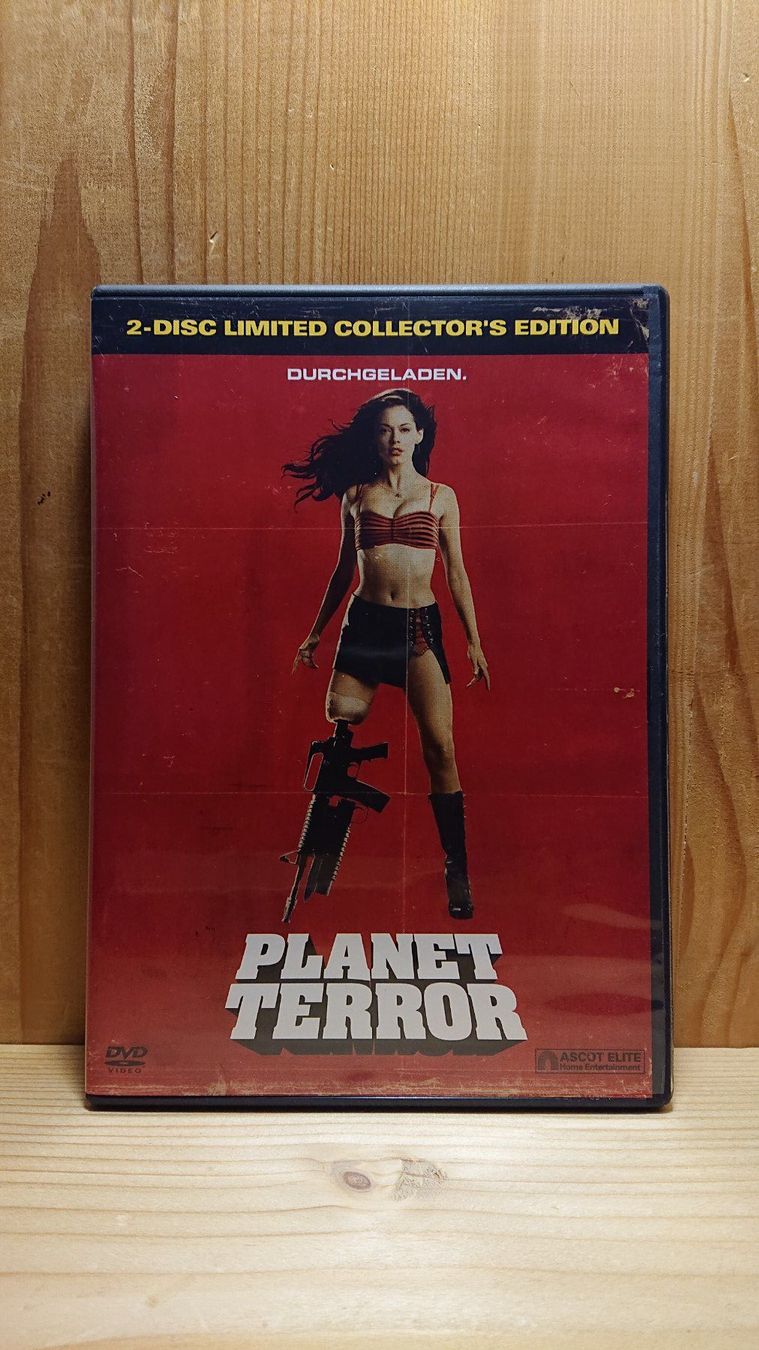 Tutti i DVDs: PLANET TERROR DVD – Usato da Wilderswil venduto da Exebub