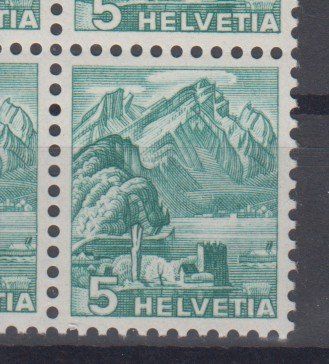Alle Briefmarken: Variété 202y.2.02 double moletage – Gebraucht aus Boécourt von Denteles66 1