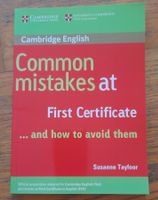 FCE Buch: Common Mistakes at First Certificate - Wie Neu