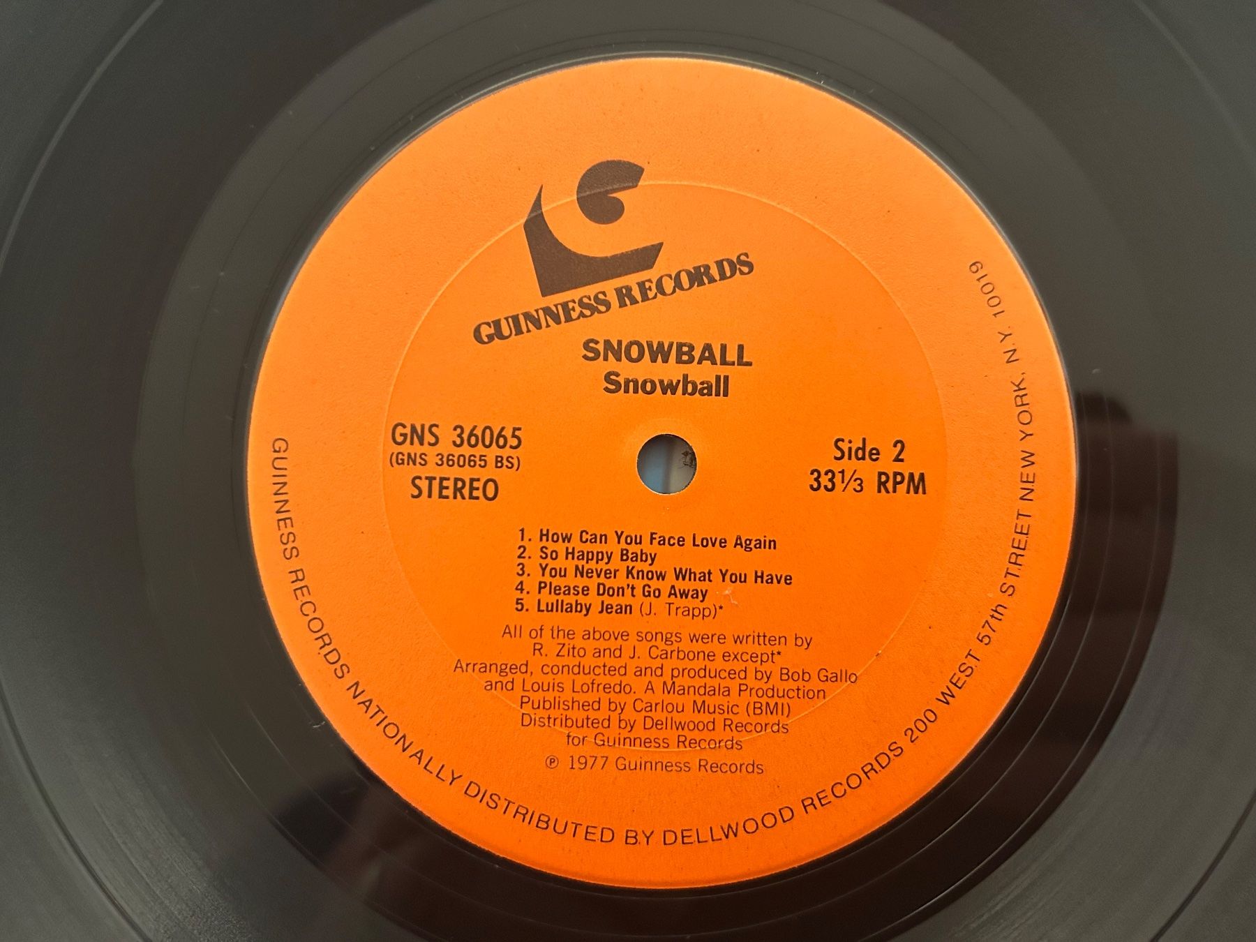 Schallplatten: SNOWBALL - Same  Vinyl Schallplatte MegaRar – Gebraucht aus Aesch BL von BlueMusicRecords 3