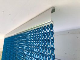 Insektenschutz / Türvorhang / Vorhang aus Aluminiumketten