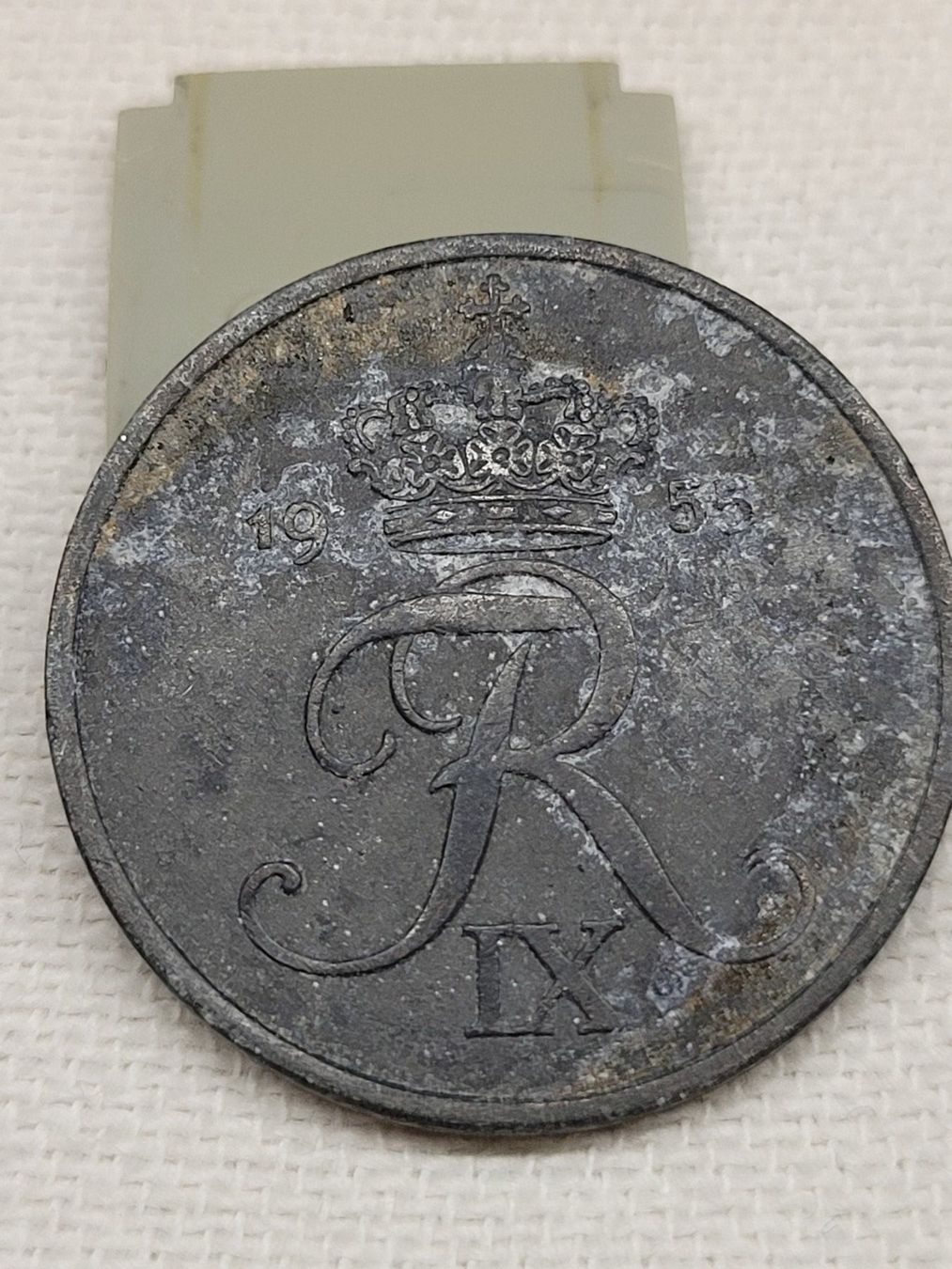 Tutti le monete: Pièce Danemark 5 Ore 1955 Roi Frédéric IX – Usato da La Chaux-de-Fonds venduto da reu_kx5l 1