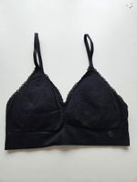 Bustier schwarz mit Spitzen