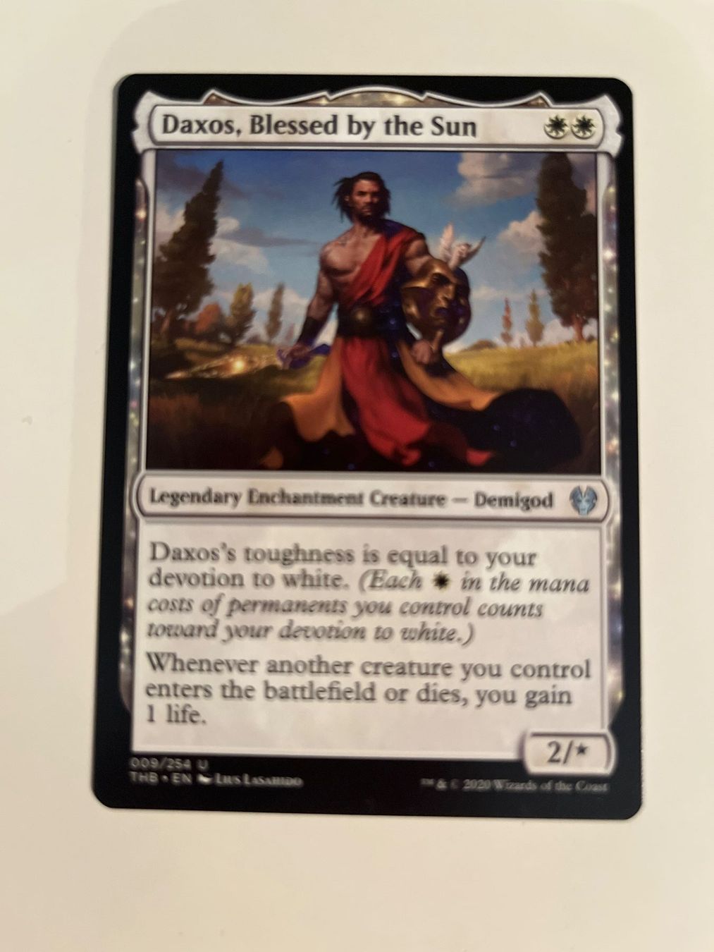 Magic The Gathering Sammelbilder & Trading cards: 1 x Daxos, Blessed by the Sun - Magic: The Gathering - MtG – Gebraucht aus Kriens von Shadi1980