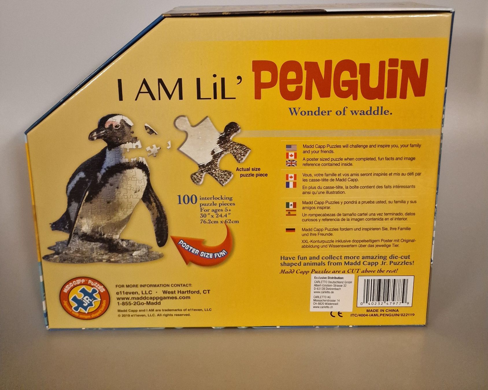Puzzle: Neues Pinguin Puzzle, 100 Teile -  Neu – Nuovo e nell'imballaggio originale da Oberuzwil venduto da aseinkaufswelt 1