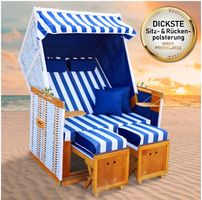 Strandkorb Norderney Deluxe Gartenliege Sonneninsel XXL