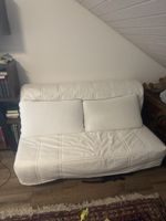 Schlafsofa weiss gebrauchter Zustand