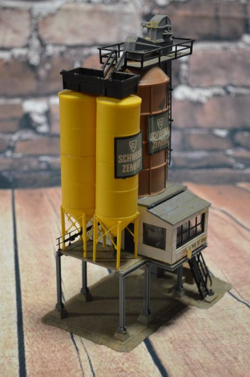 Kibri 39804 Betonwerk Bausatz H0 - Modellbau Gebäude Für Fortgeschrittene