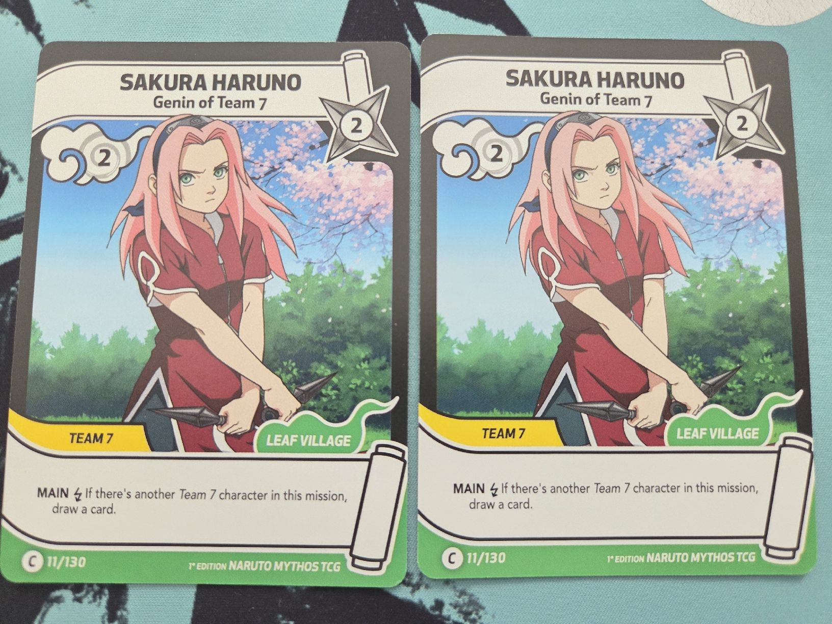 Carte collezionabili: 2x Naruto Mythos TCG - Sakura Haruno EN – Nuovo (secondo la descrizione) da Safnern venduto da wil_z6qf
